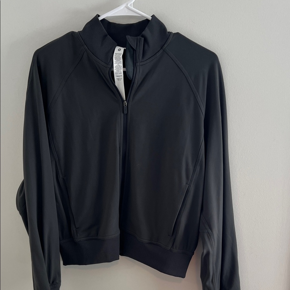 lululemon athletica Black Bomber Jacket